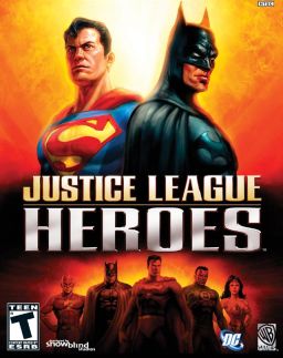 jaquette du jeu vidéo Justice League Heroes