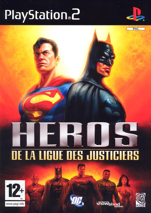 jaquette du jeu vidéo Justice League Heroes