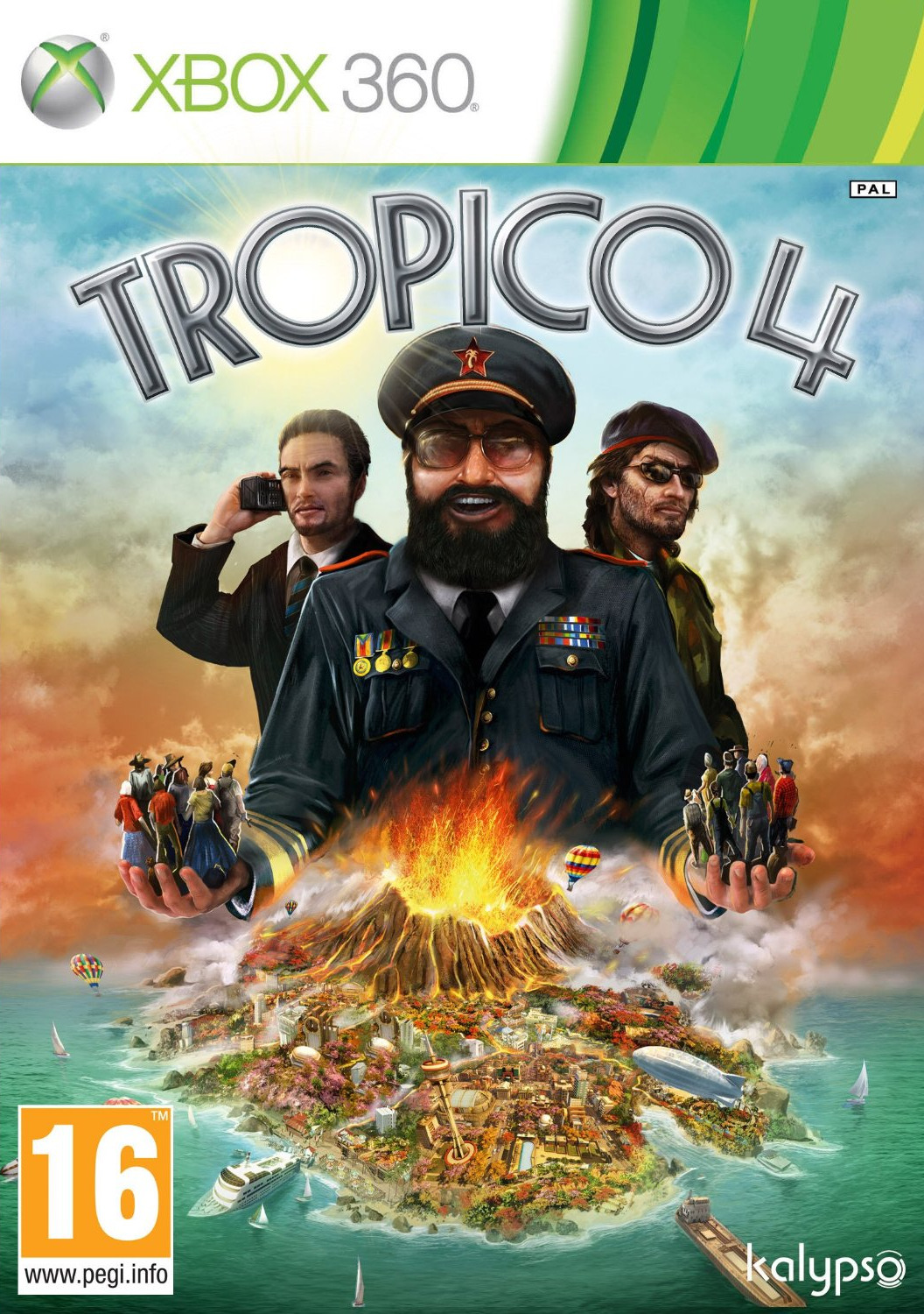 jaquette du jeu vidéo Tropico 4