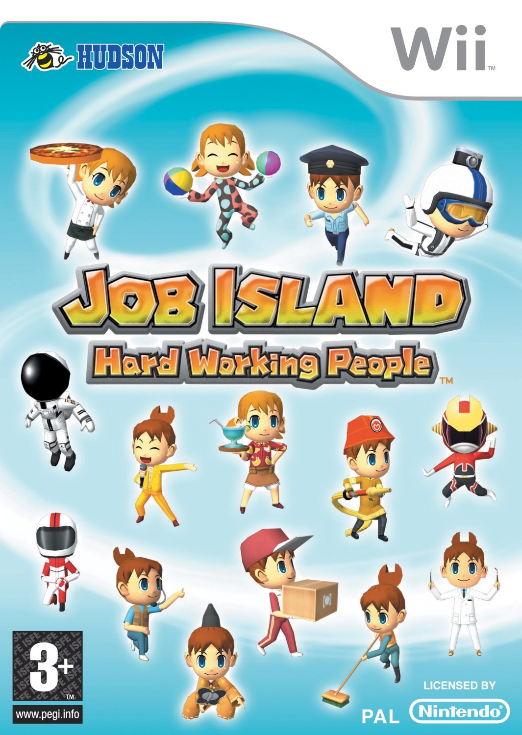 jaquette du jeu vidéo Job Island Wii