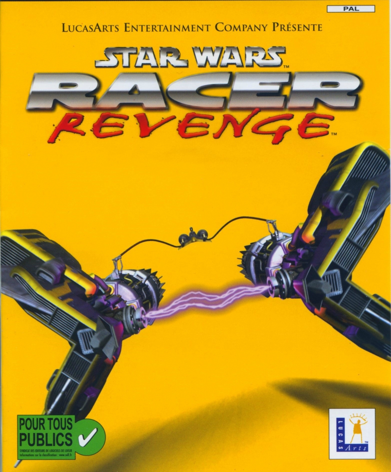 jaquette du jeu vidéo STAR WARS: Racer Revenge