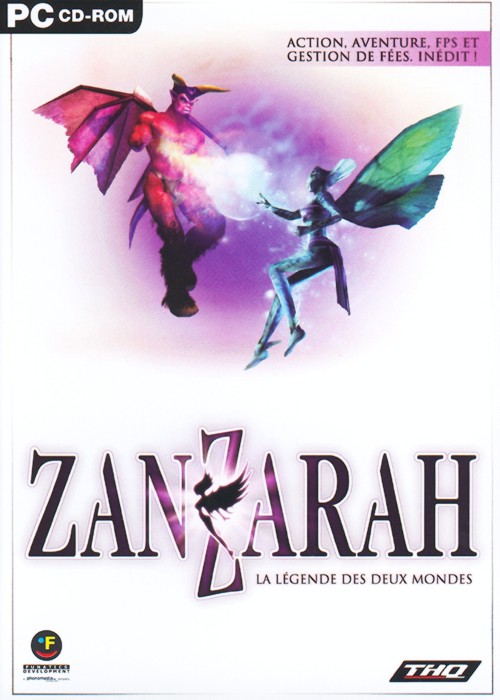 jaquette du jeu vidéo ZanZarah : la légende des deux mondes
