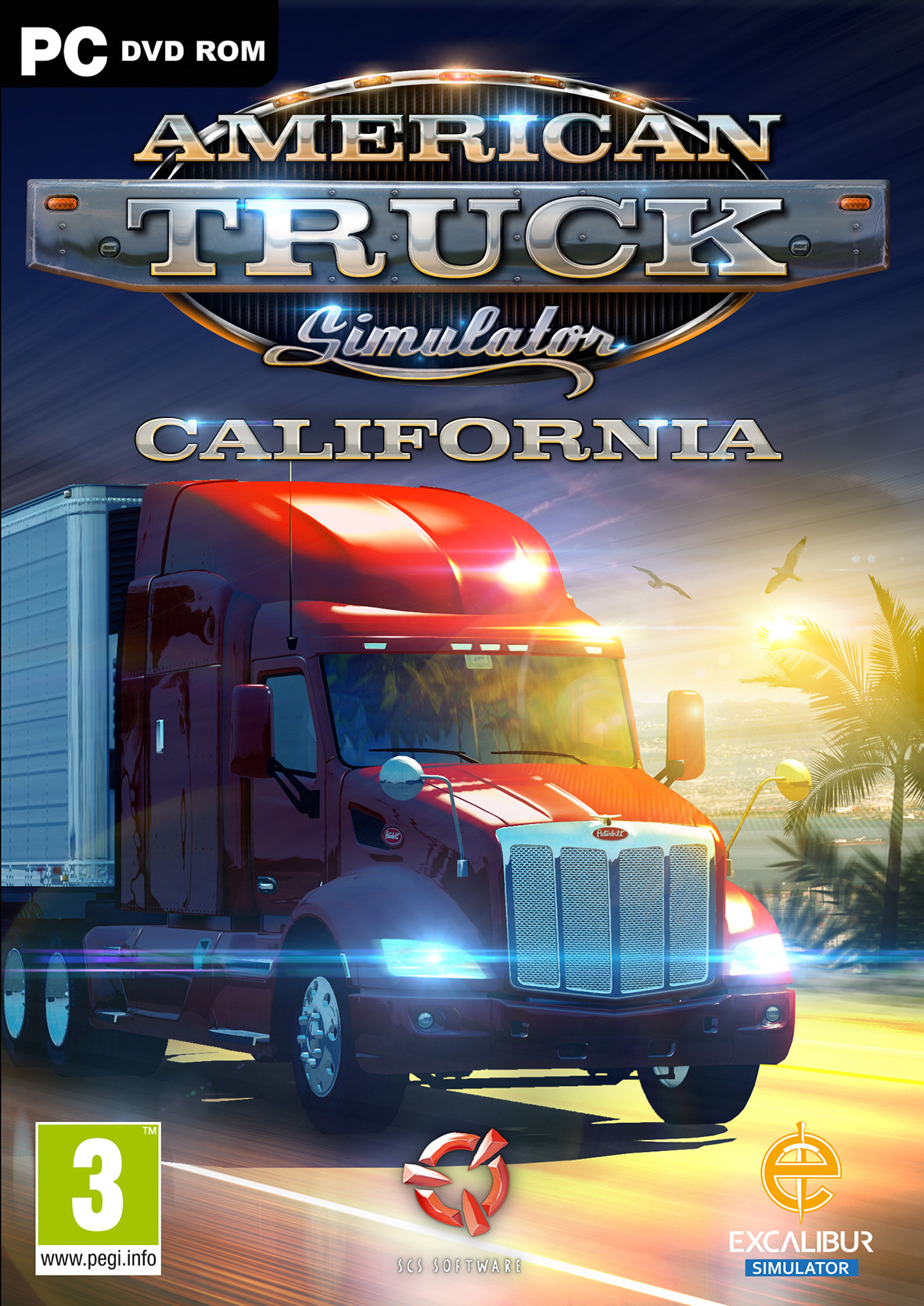 jaquette du jeu vidéo American Truck Simulator