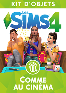 jaquette du jeu vidéo Les Sims 4 : Kit d'Objets : Comme au cinéma