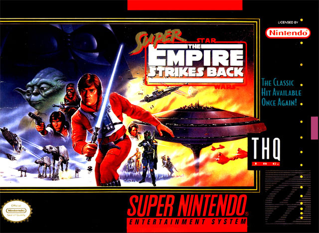 jaquette du jeu vidéo Super Star Wars : The Empire Strikes Back