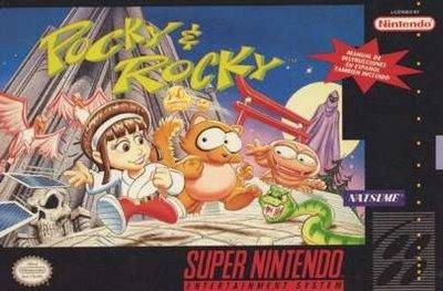 jaquette du jeu vidéo Pocky & Rocky