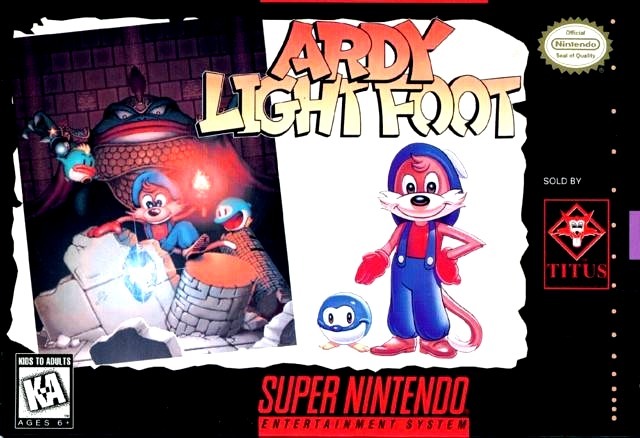 jaquette du jeu vidéo Ardy Lightfoot