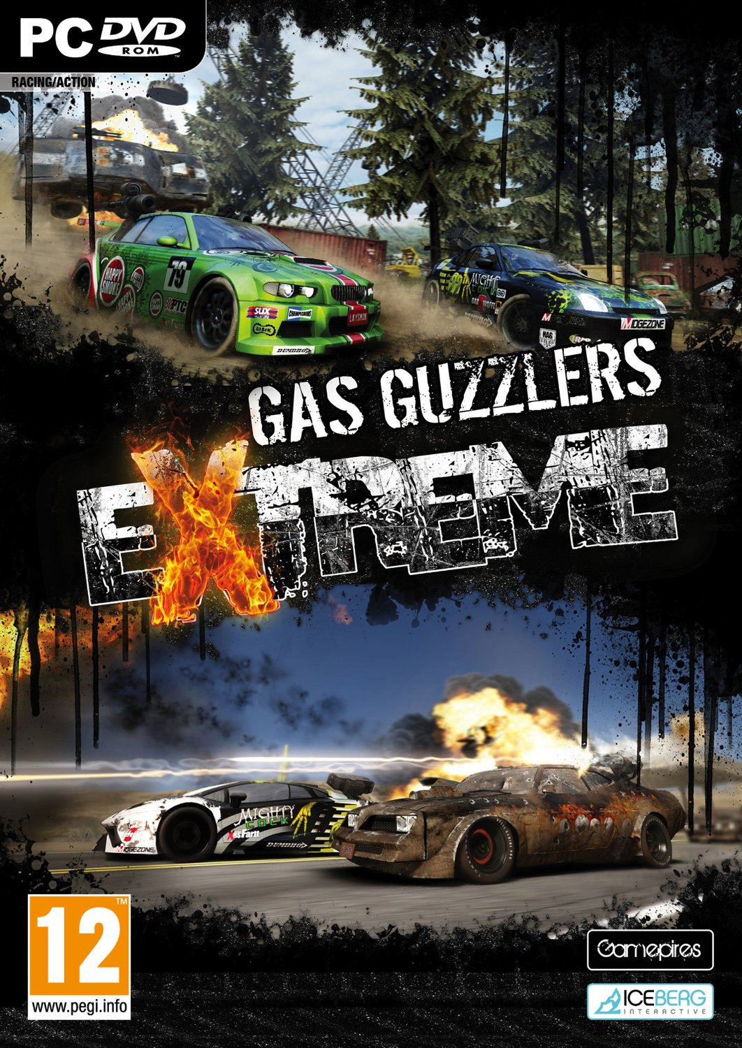 jaquette du jeu vidéo Gas Guzzlers Extreme