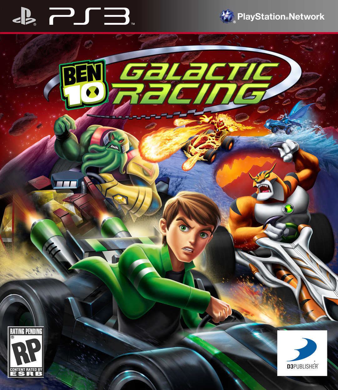 jaquette du jeu vidéo Ben 10: Galactic Racing