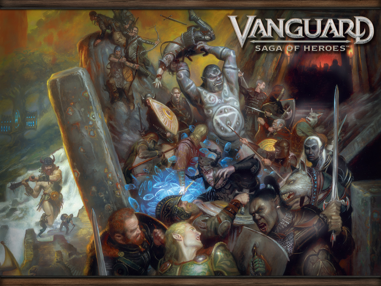 jaquette du jeu vidéo Vanguard: Saga of Heroes
