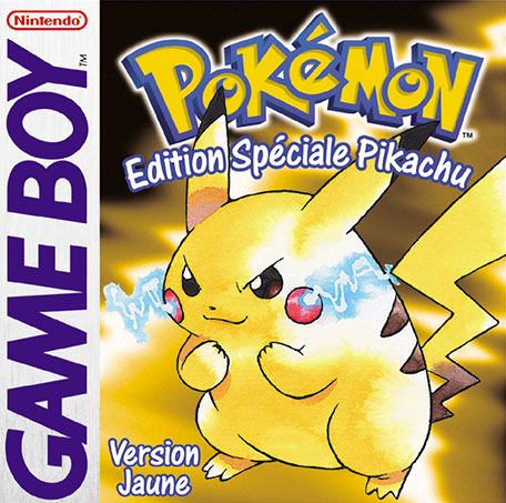 jaquette du jeu vidéo Pokémon Version Jaune