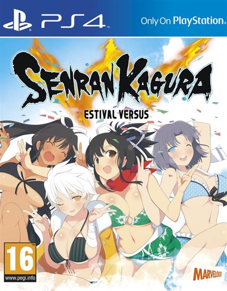 jaquette du jeu vidéo Senran Kagura: Estival Versus
