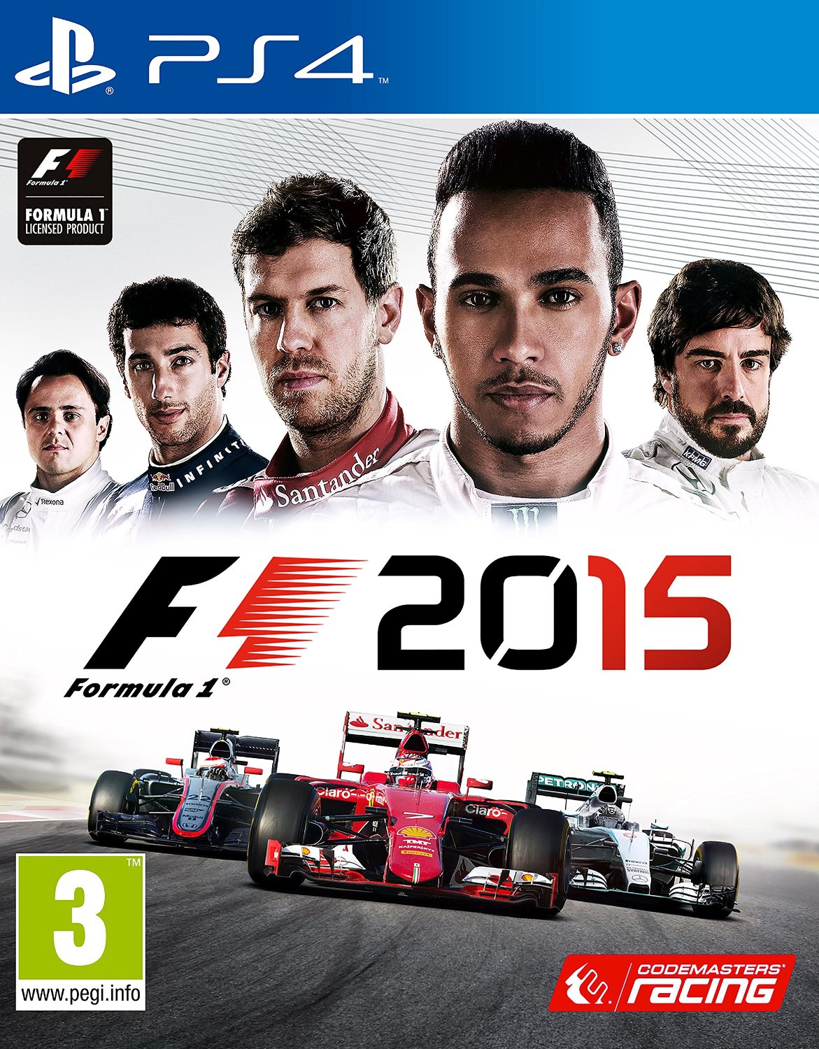 jaquette du jeu vidéo F1 2015