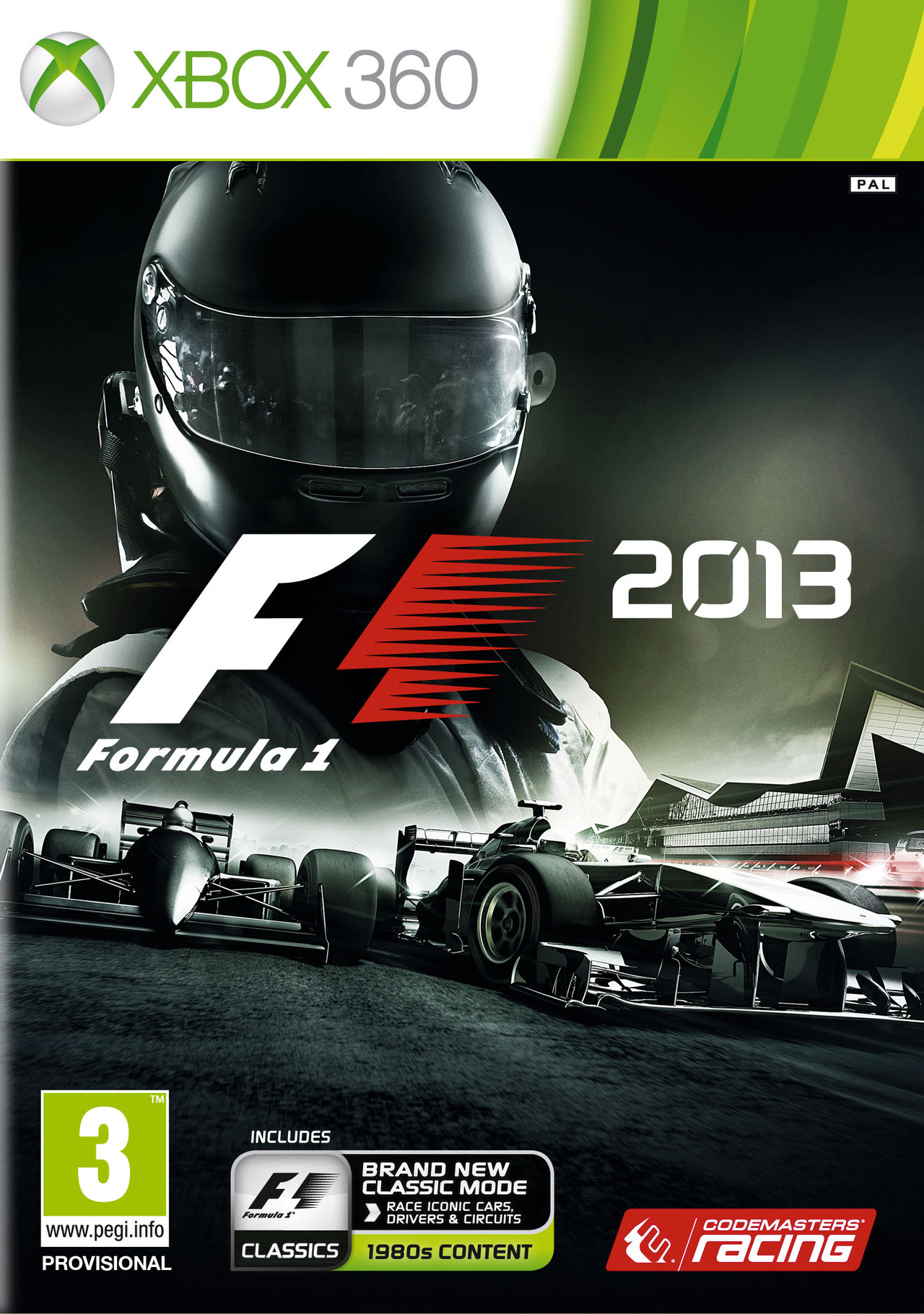 jaquette du jeu vidéo F1 2013