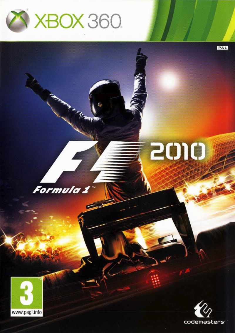 jaquette du jeu vidéo F1 2010