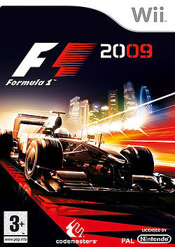 jaquette du jeu vidéo F1 2009