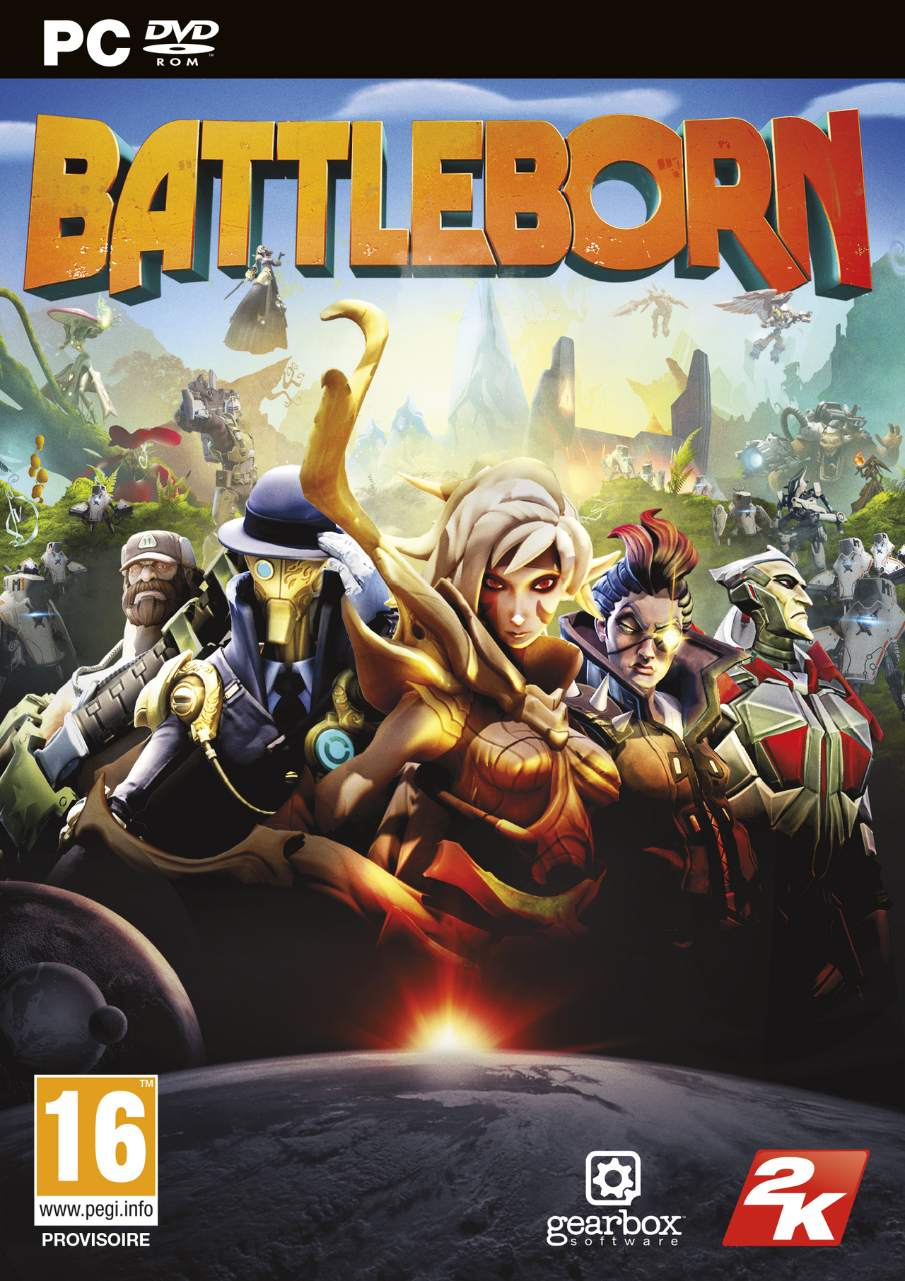 jaquette du jeu vidéo Battleborn