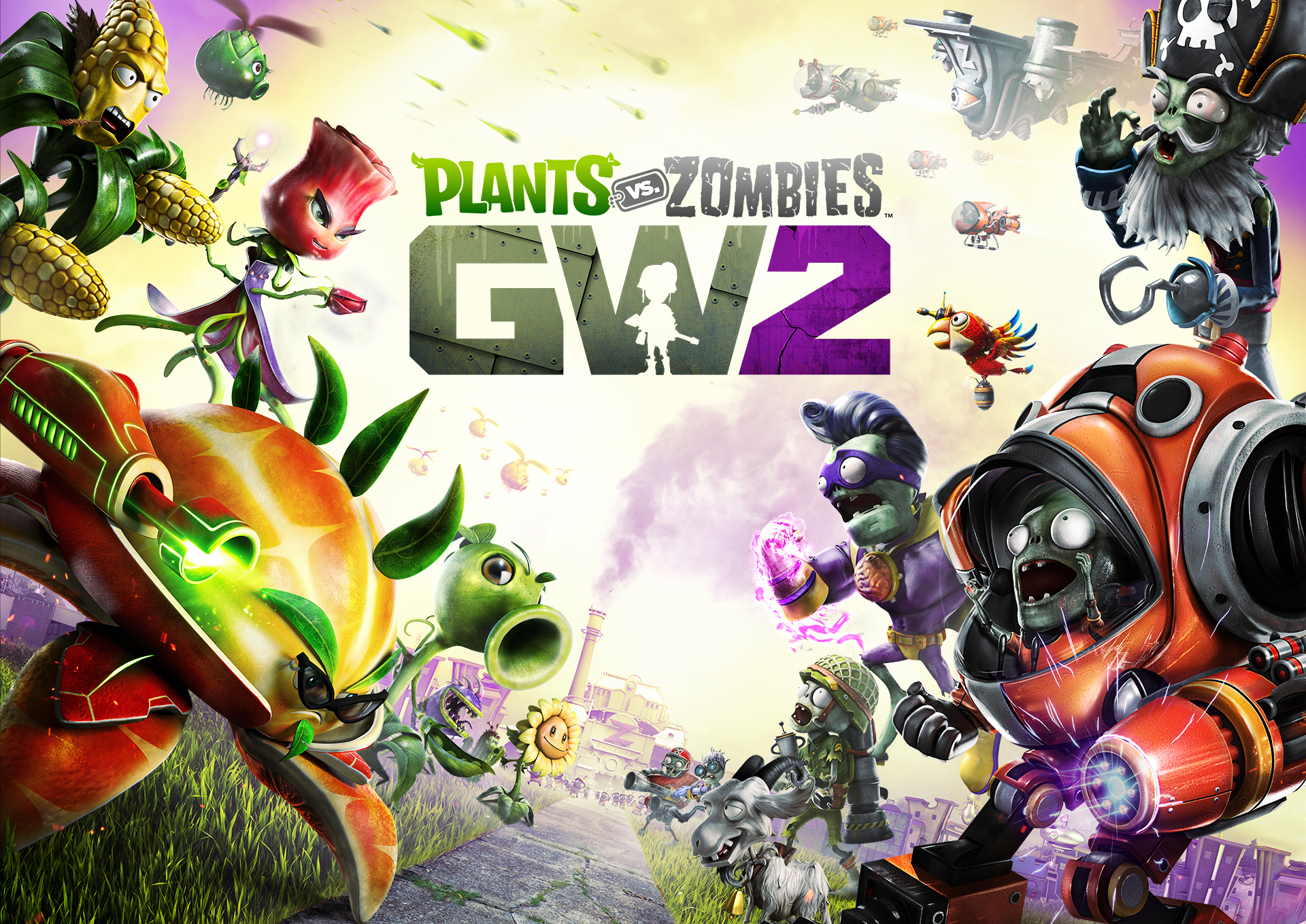 jaquette du jeu vidéo Plants vs. Zombies : Garden Warfare 2