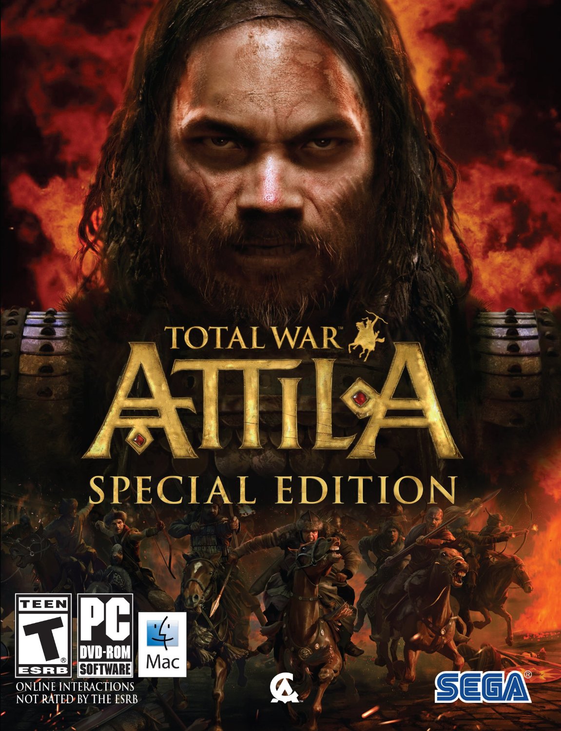 jaquette du jeu vidéo Total War: Attila