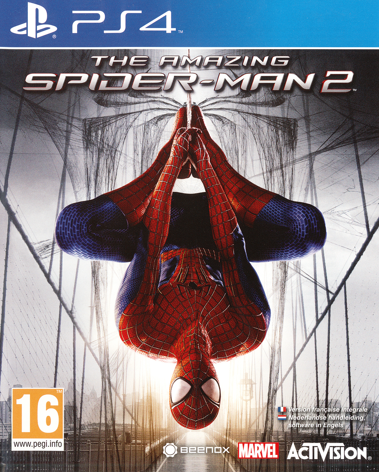 jaquette du jeu vidéo The Amazing Spider-Man 2