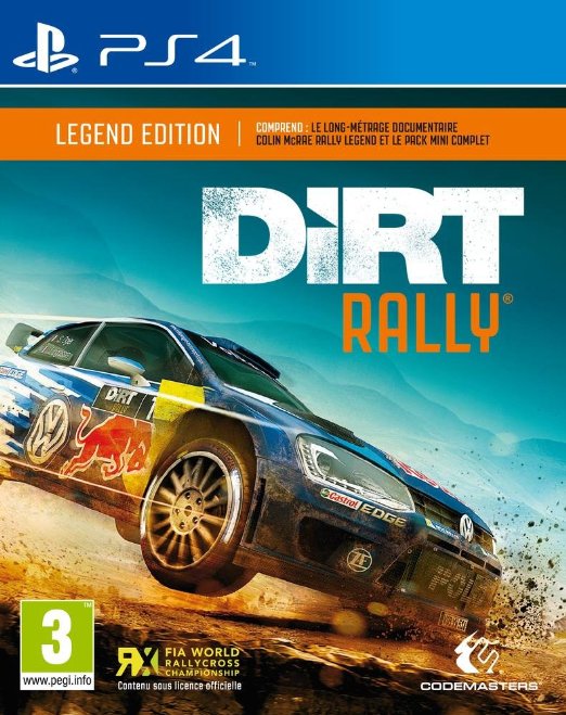 jaquette du jeu vidéo DiRT Rally