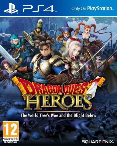 jaquette du jeu vidéo Dragon Quest Heroes - Le Crépuscule de l'Arbre Monde