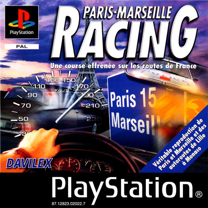 jaquette du jeu vidéo Paris-Marseille Racing