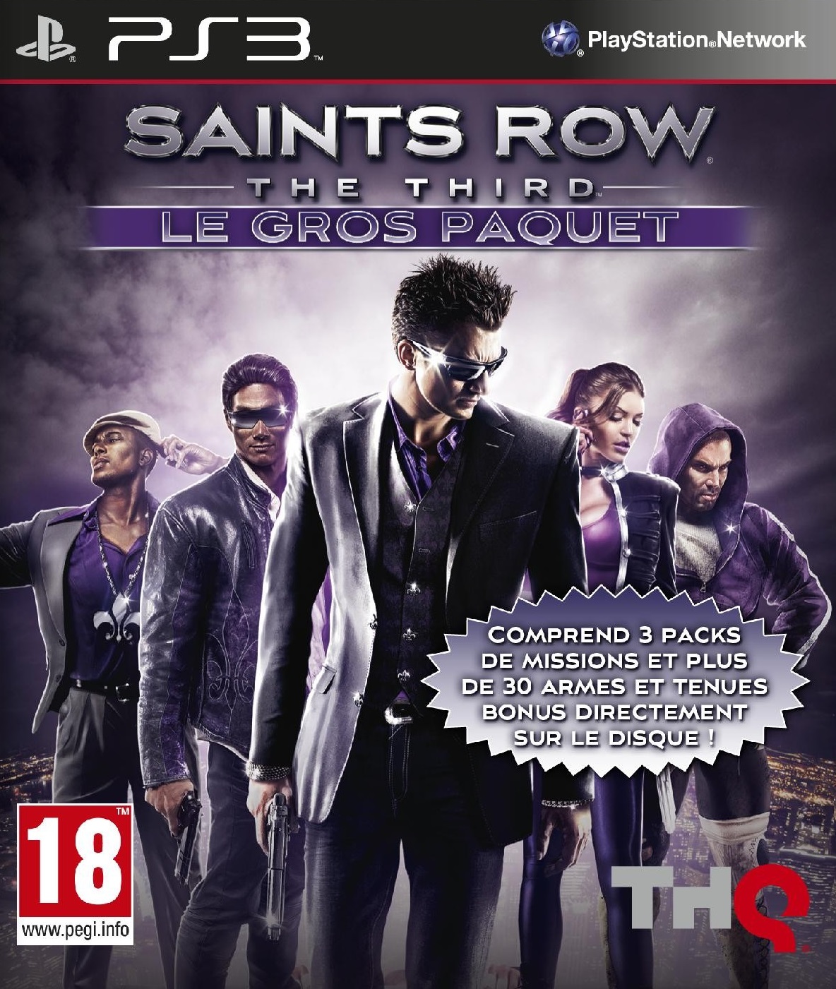 jaquette du jeu vidéo Saints Row : The Third - Le Gros Paquet