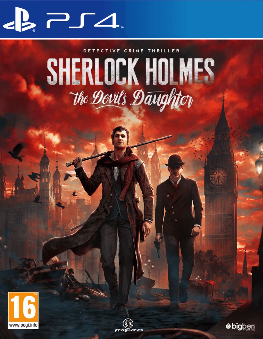 jaquette du jeu vidéo Sherlock Holmes: The Devil’s Daughter