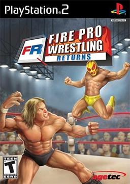 jaquette du jeu vidéo Fire Pro Wrestling Returns