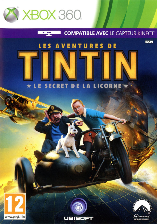 jaquette du jeu vidéo Les Aventures de Tintin : Le Secret de la Licorne
