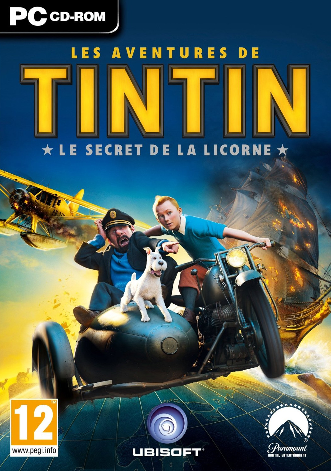 jaquette du jeu vidéo Les Aventures de Tintin : Le Secret de la Licorne