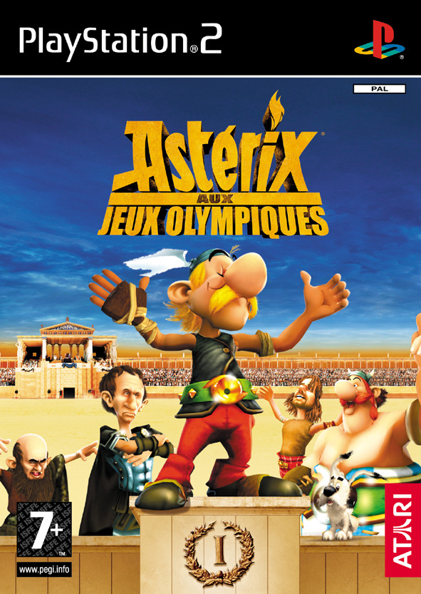 jaquette du jeu vidéo Astérix aux Jeux Olympiques