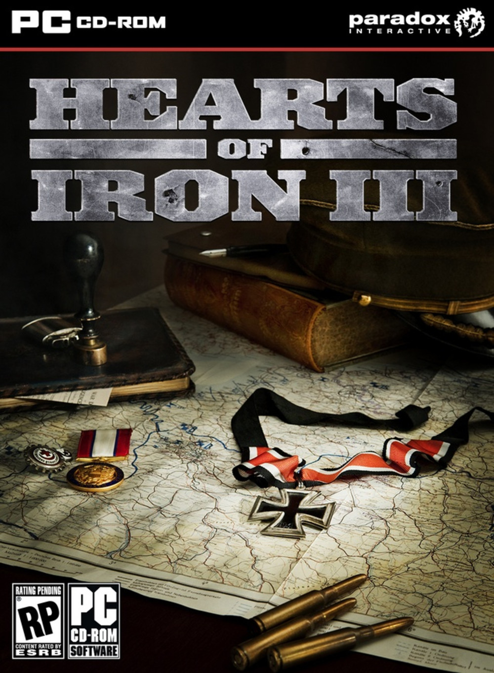 jaquette du jeu vidéo Hearts of Iron III