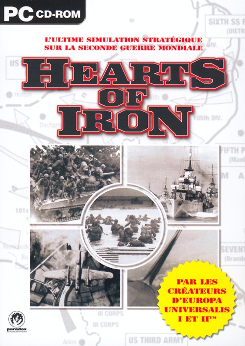 jaquette du jeu vidéo Hearts of Iron