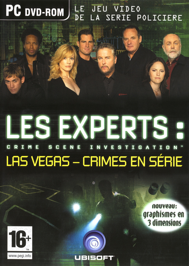 jaquette du jeu vidéo Les Experts : Las Vegas : Crimes en Série