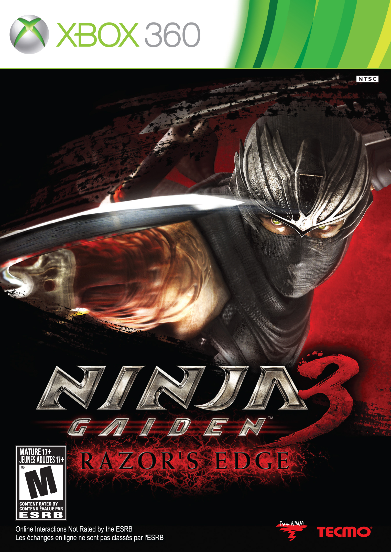 jaquette du jeu vidéo Ninja Gaiden 3 : Razor's edge