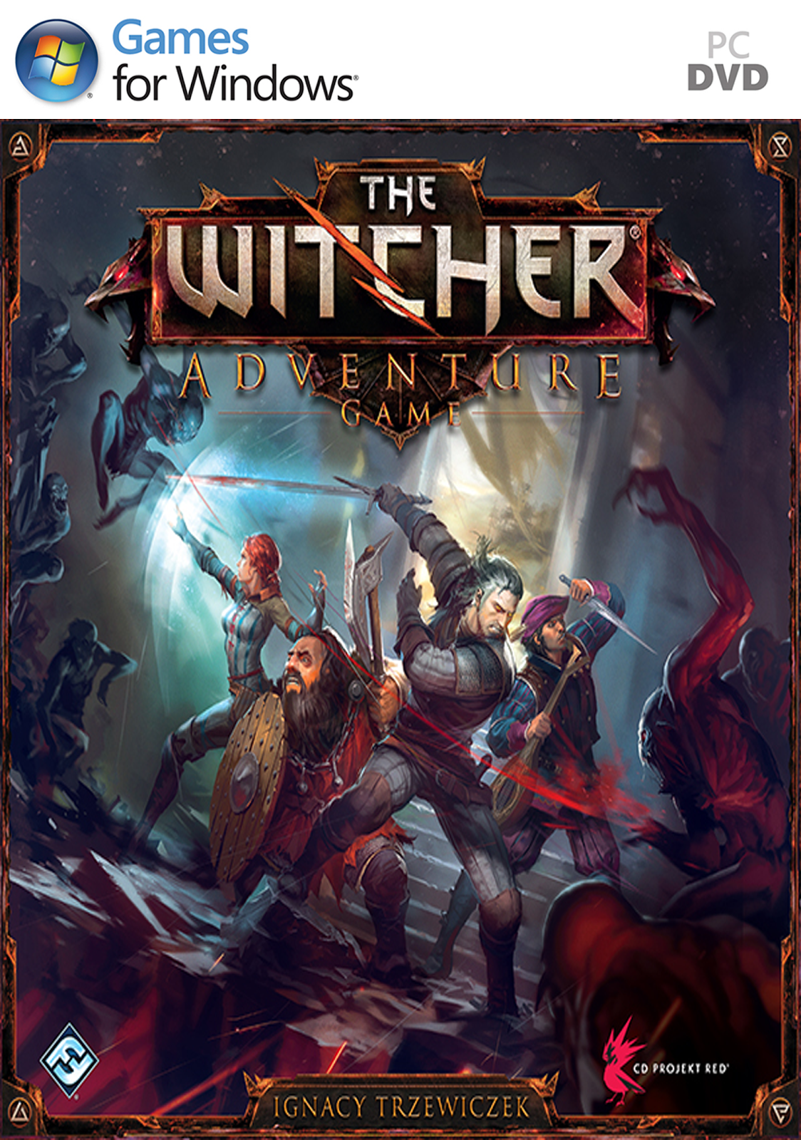 jaquette du jeu vidéo The Witcher Adventure Game