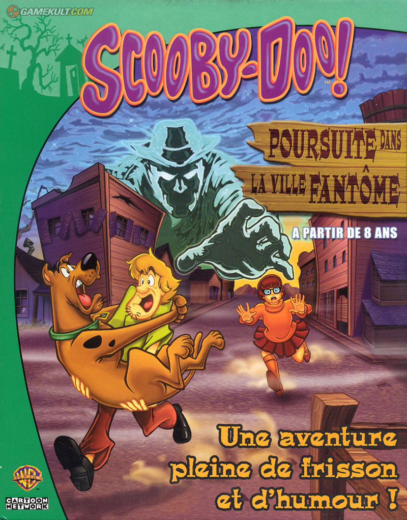 jaquette du jeu vidéo Scooby-Doo : Poursuite dans la ville fantôme