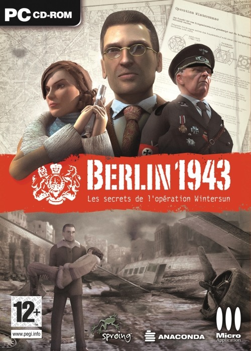 jaquette du jeu vidéo Berlin 1943 : Les Secrets de l'Opération Wintersun