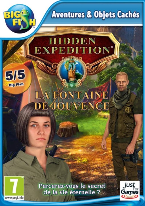jaquette du jeu vidéo Hidden Expedition : La Fontaine de Jouvence