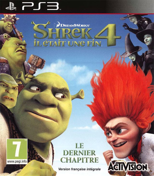 jaquette du jeu vidéo Shrek 4 : Il était une fin