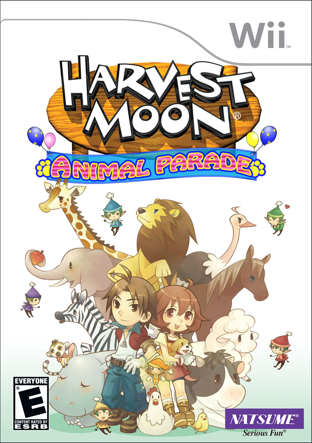 jaquette du jeu vidéo Harvest moon Parades des animaux