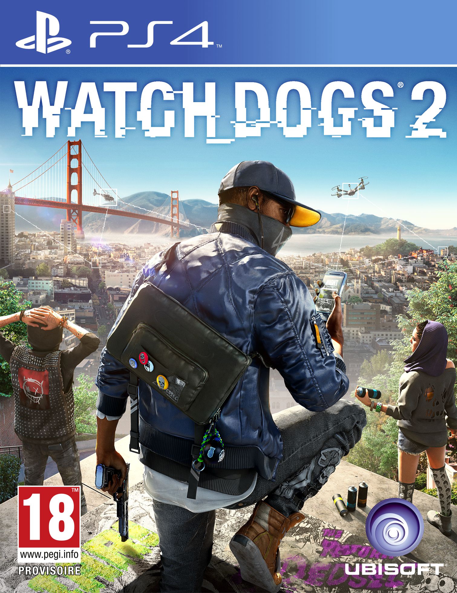 jaquette du jeu vidéo Watch Dogs 2