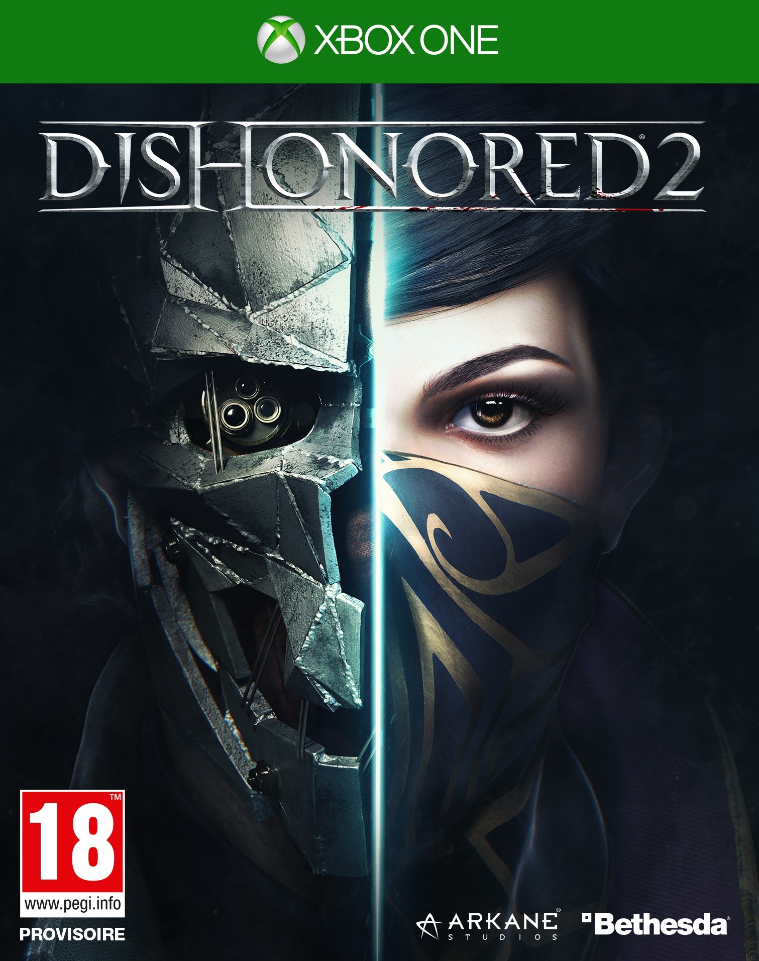 jaquette du jeu vidéo Dishonored 2