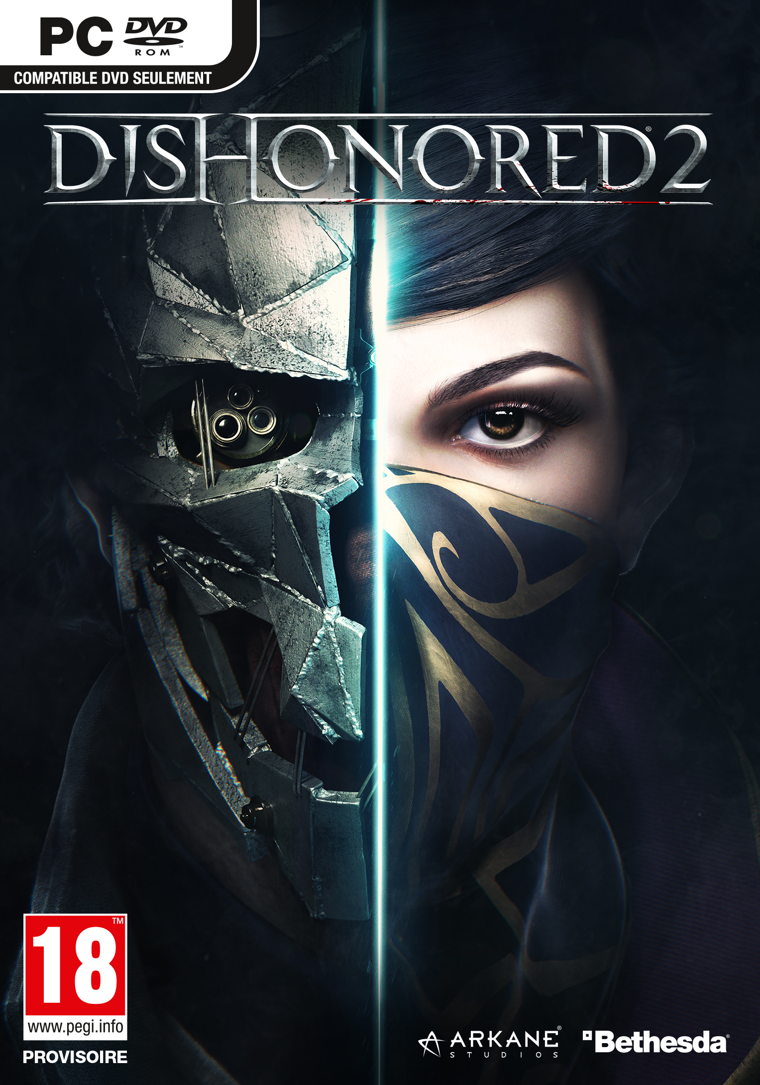jaquette du jeu vidéo Dishonored 2
