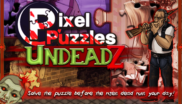 jaquette du jeu vidéo Pixel Puzzles: UndeadZ