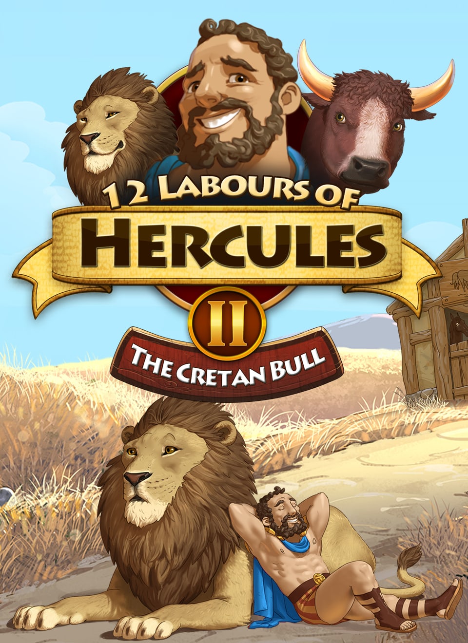 jaquette du jeu vidéo 12 Labours of Hercules II: The Cretan Bull