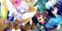 Megami "Isekai Tensei Nani ni Naritai Desu ka" Ore "Yûsha no Rokkotsu de"